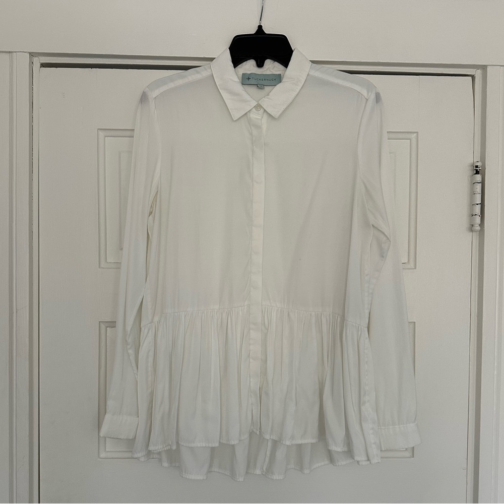 Tuckernuck White Button Down Shirt